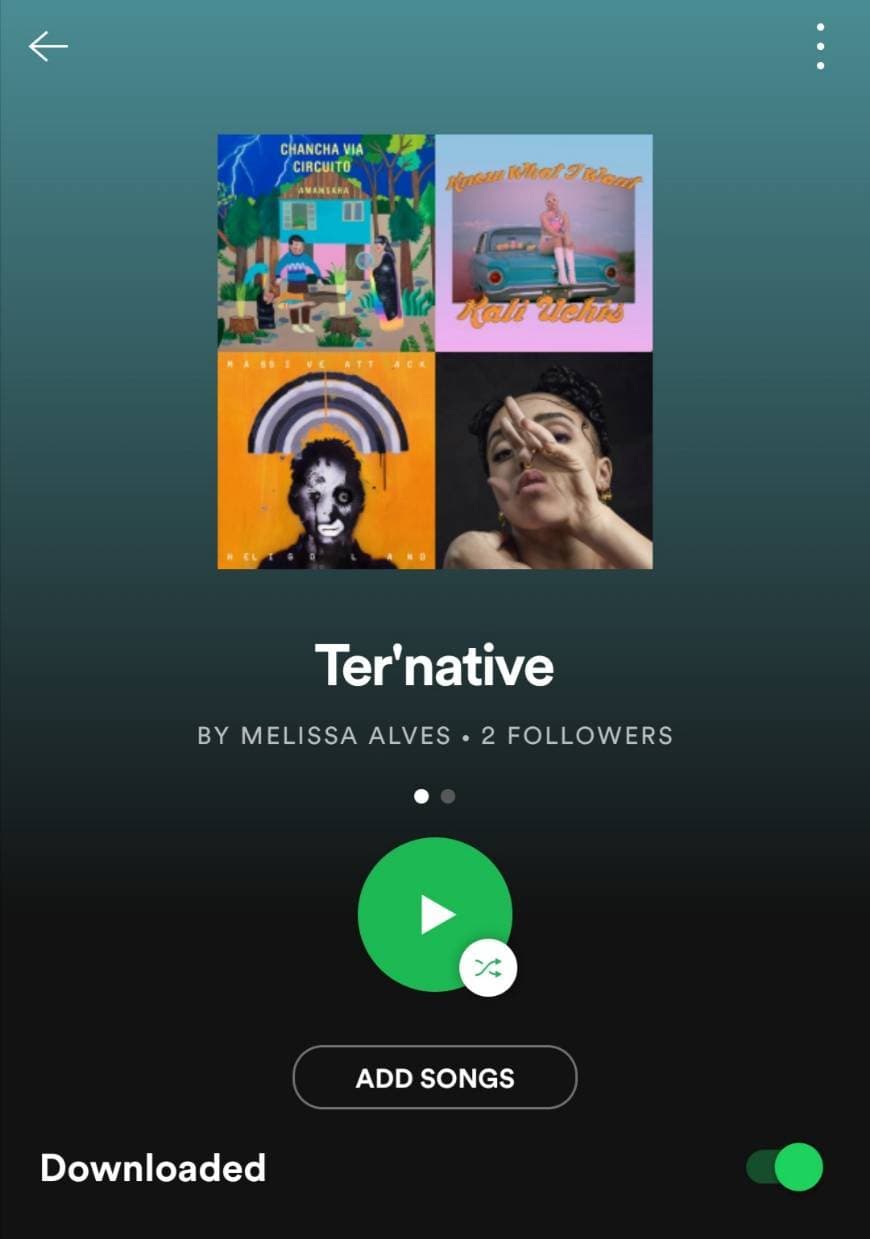 Canción 'Ternative