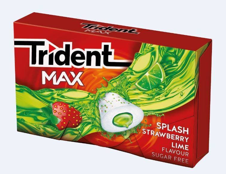 Producto Trident Max Splash morango 