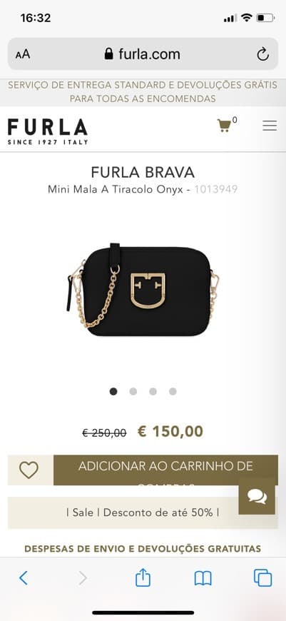 Product Mala furla com desconto!