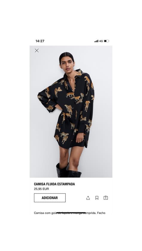 Product Vestido estampado zara 