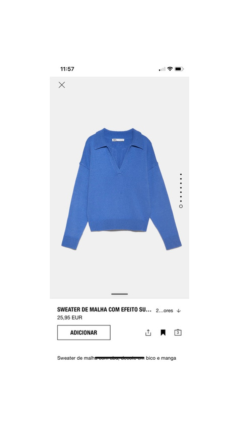 Product Sweater de malha Zara