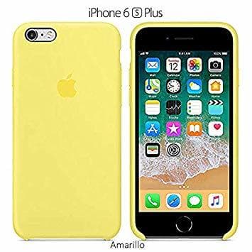 Electronic Funda Silicona para iPhone 6 Plus y 6s Plus Silicone Case, Logo