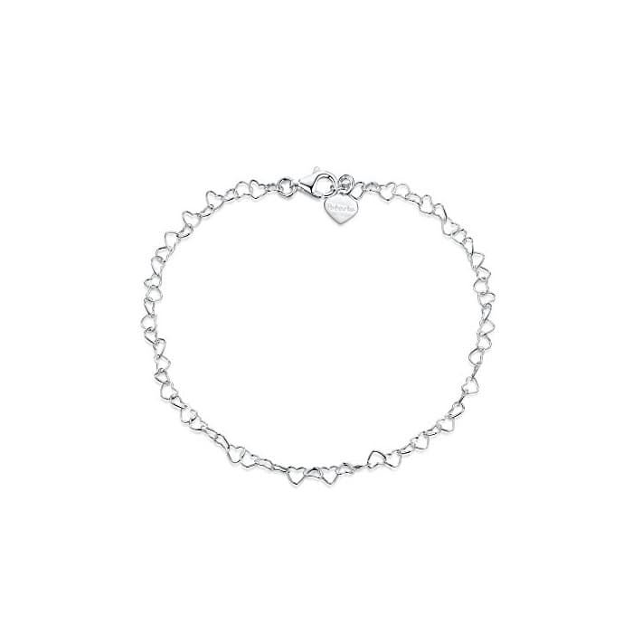 Moda Amberta® Joyería - Brazalete de Tobillo - 925 Fina Plata de Ley