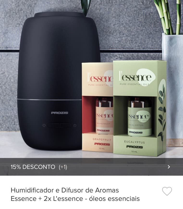 Product Humidificador e difusor de aromas