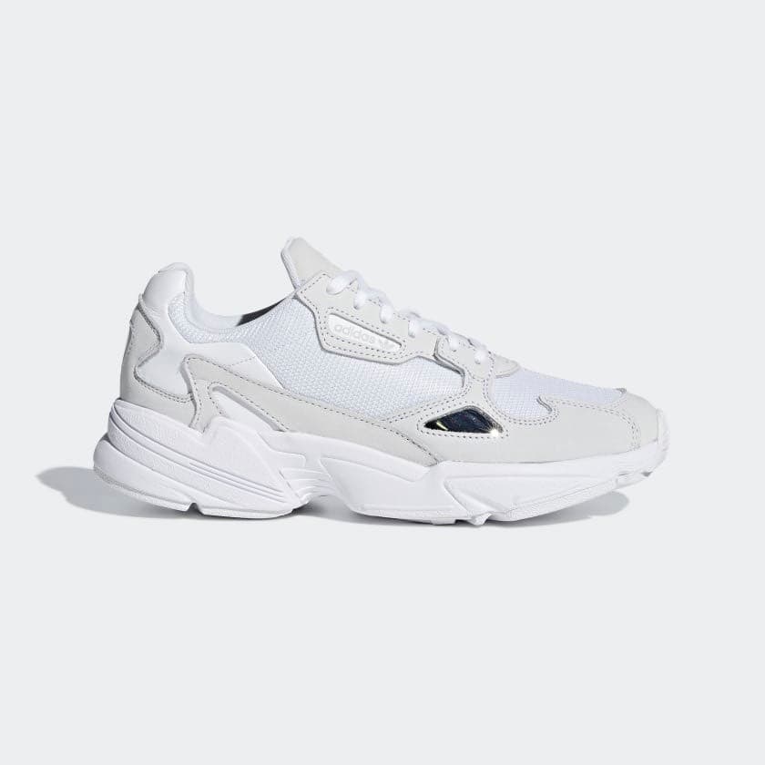 Moda Adidas falcon white