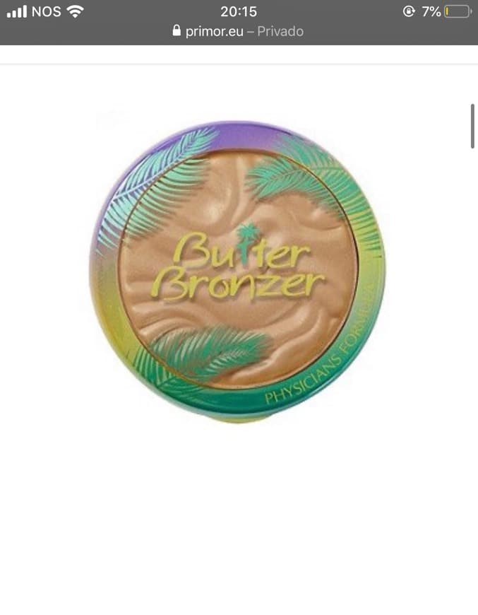 Producto Butter Bronzer