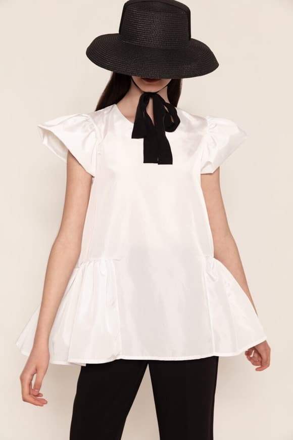 Fashion CANDY BLOUSE | IVORY - MAHRLA 