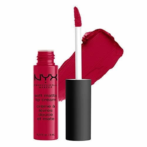 Beauty NYX Professional Makeup Pintalabios Soft Matte Lip Cream, Acabado cremoso mate, Color