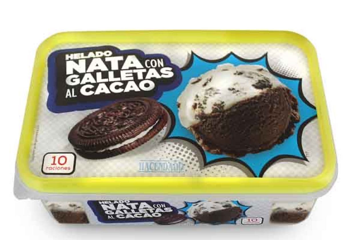 Fashion Tarrina de Helado Sabor Oreo