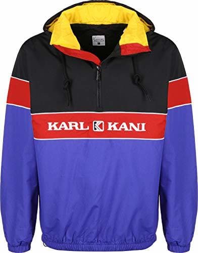 Producto Karl Kani Cortavientos Retro Block Azul L