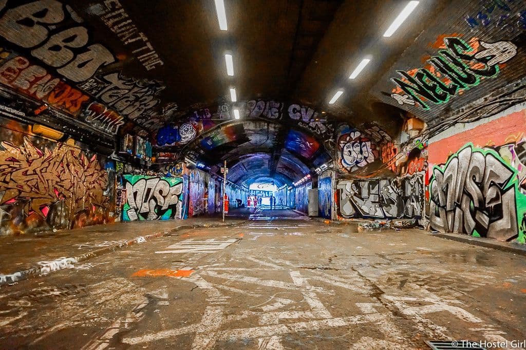 Lugar The Graffiti Tunnel