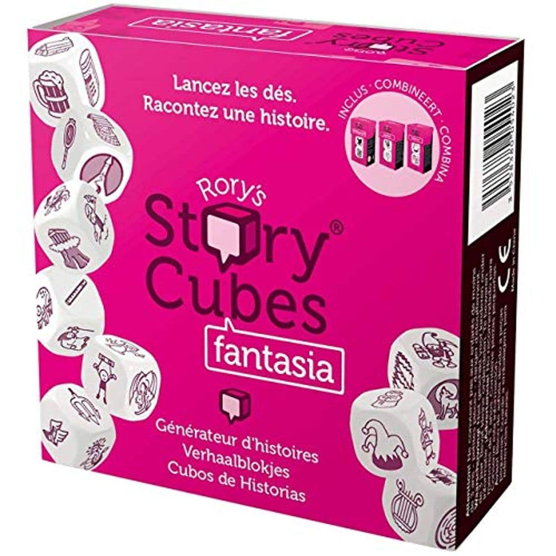 Place Asmodee Story Cubes: Fantasía - Todas las versiones disponibles, Multilenguaje