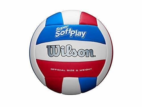 Fitness Wilson WTH90219XB Pelota de Voleibol Super Soft Play Cuero sintético Interior y