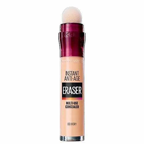 Belleza Maybelline INST.ERASER CONC.NUgb -00 IVORY corrector de ojeras 6,8 ml - Correctores