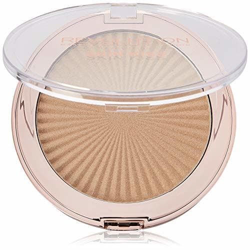 Beauty Makeup Revolution Skin Kiss Highlighter Golden Kiss Rozświetlacz do twarzy