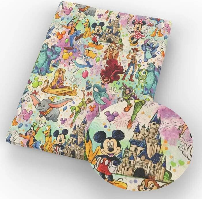 Fashion Tela estampado disney