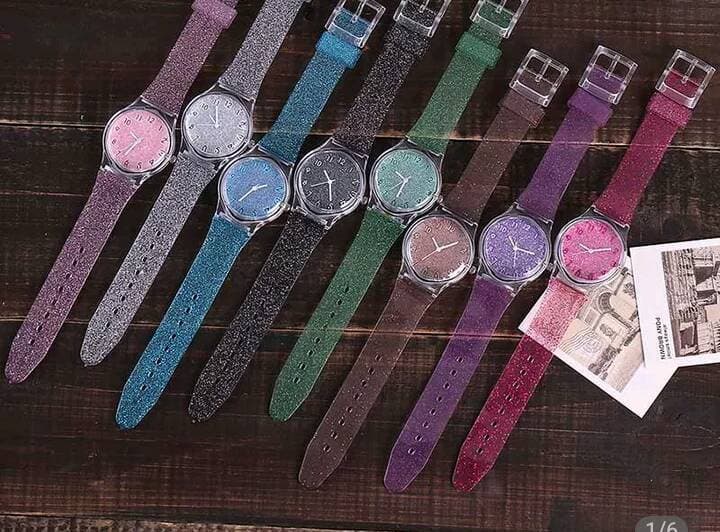 Fashion Reloj de brillantina