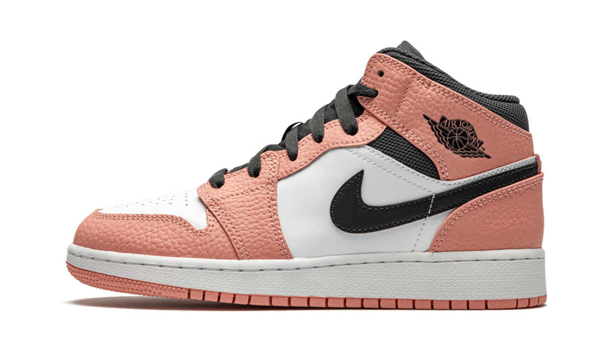 Fashion Jordan 1 Mid Pink Quartz (GS) - 555112-603 - Restocks