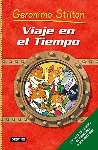 Libro Stilton: viaje en el tiempo: ¡Incluye adhesivos morrocotudos!: 2