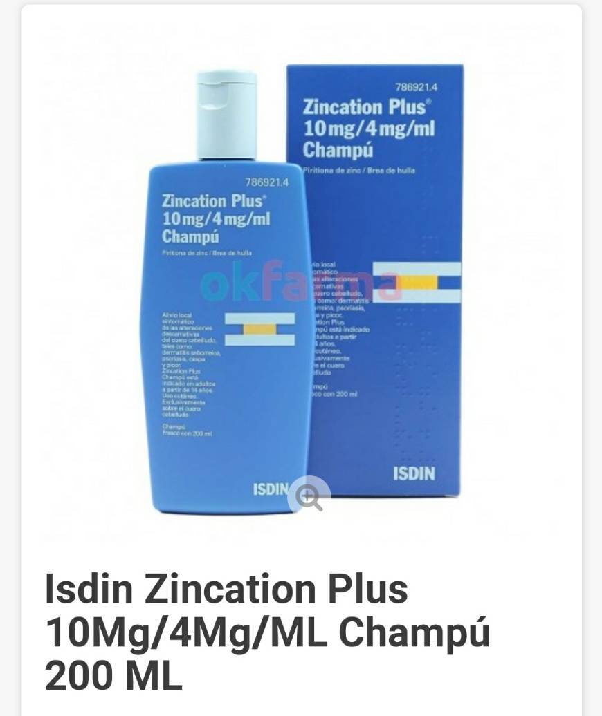 Belleza ISDIN Zincation Champú Anticaspa