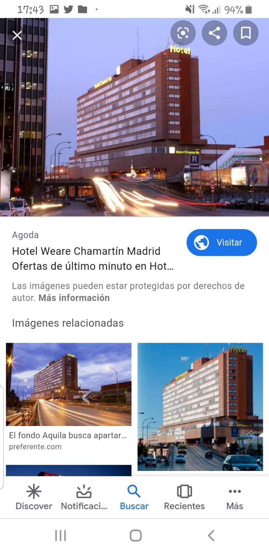 Place hotel chamartin