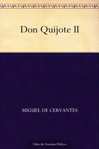 Libro Don Quijote II