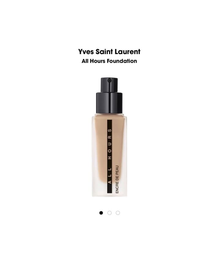 Product YSL foundation 