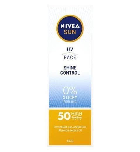 Fashion Nivea Sun - Proteção facial Controle de brilho SPF50