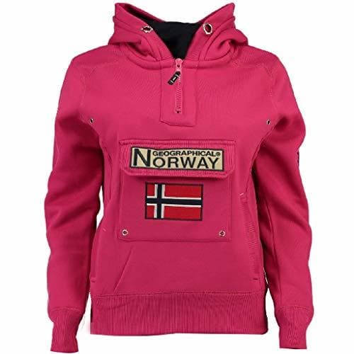 Fashion Geographical Norway Sudadera Mujer GYMCLASS A Rosa Llamativo L