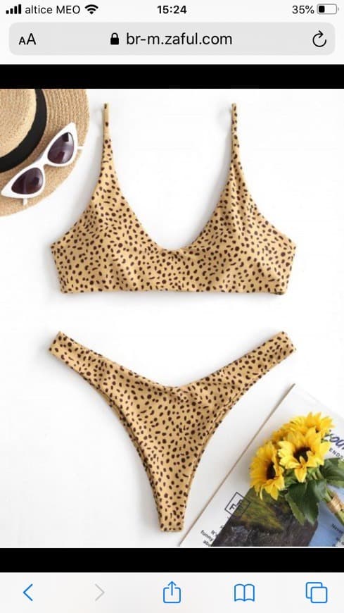 Fashion Bikini zaful leopardo