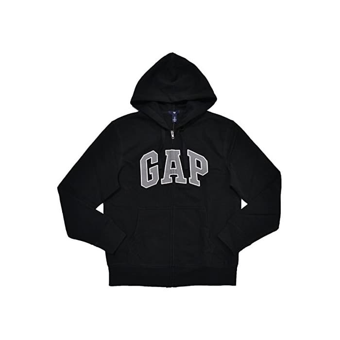 Moda Gap Men's Fleece Arch Logo Sudadera con cremallera completa