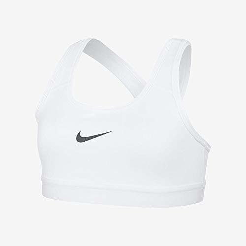 Fitness Nike G NP Bra Classic 1 Sujetador Deportivo, Niñas, Blanco