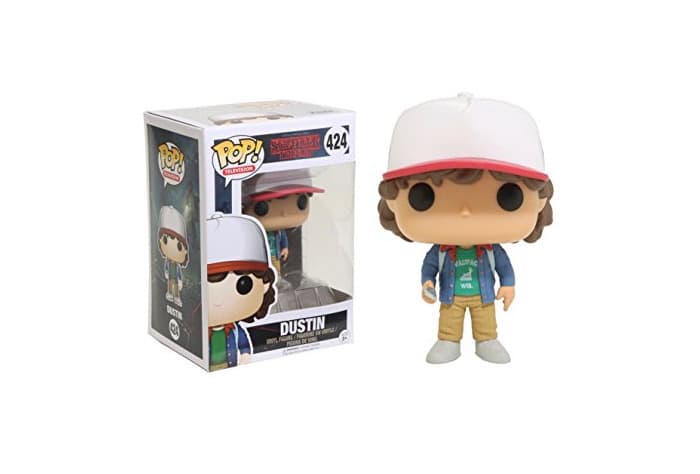 Juego FunKo POP! Vinilo Colección Stranger Things - Figura Dustin