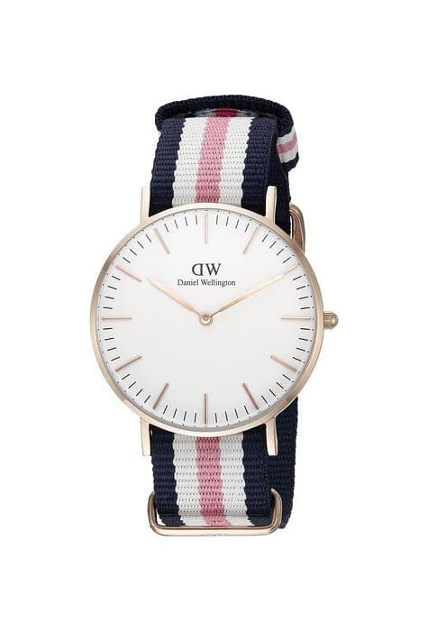 Moda Daniel Wellington 0506DW - Reloj con correa de acero para mujer