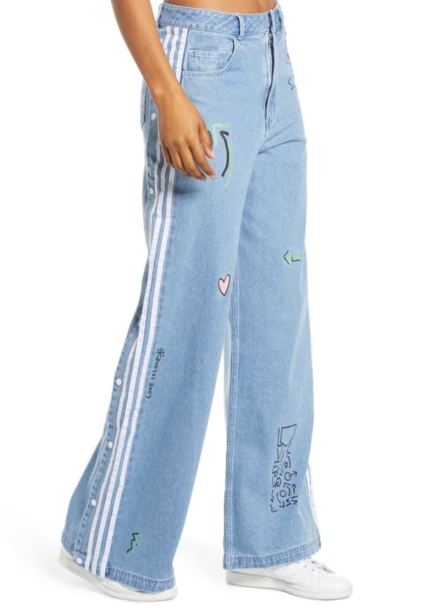 Moda Calças denim Adidas