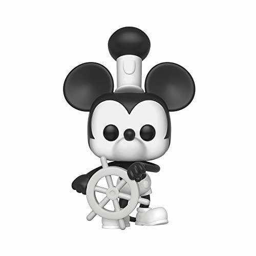 Juego Funko Pop! Disney: Mickey's 90th Anniversary - Figura de Vinil "Steamboat Willie"