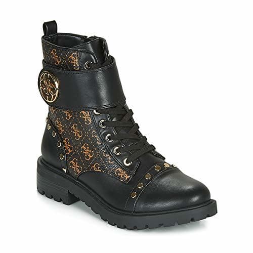 Moda GUESS HEATHIRE Botines/Low Boots Mujeres Negro/Marrón