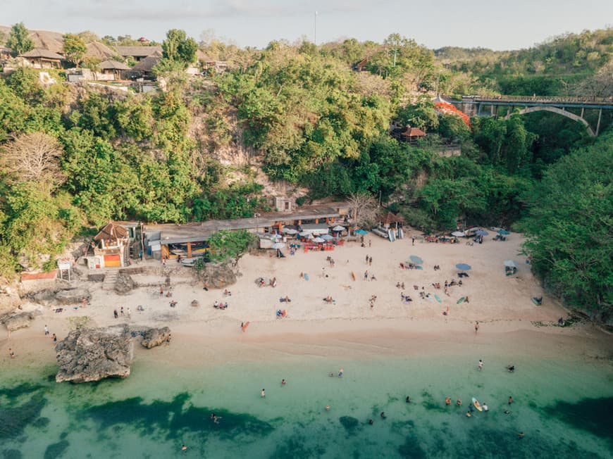 Lugar Padang Padang Beach