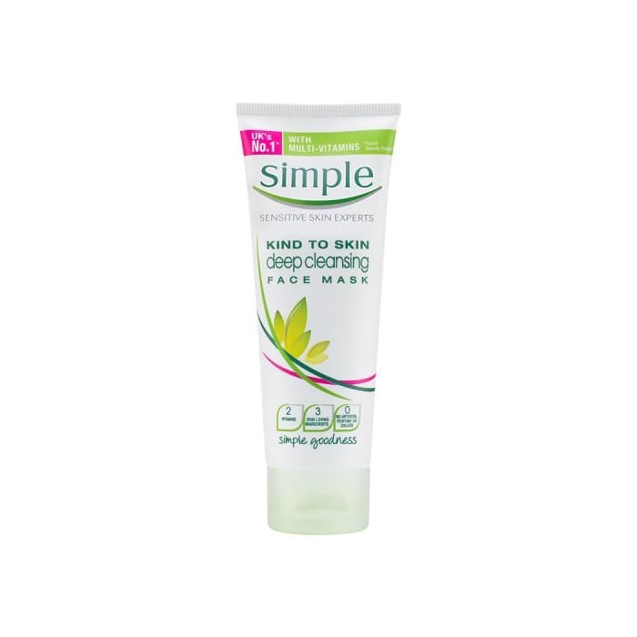 Beauty Simple Kind Piel cara profunda limpieza máscara 75 ml