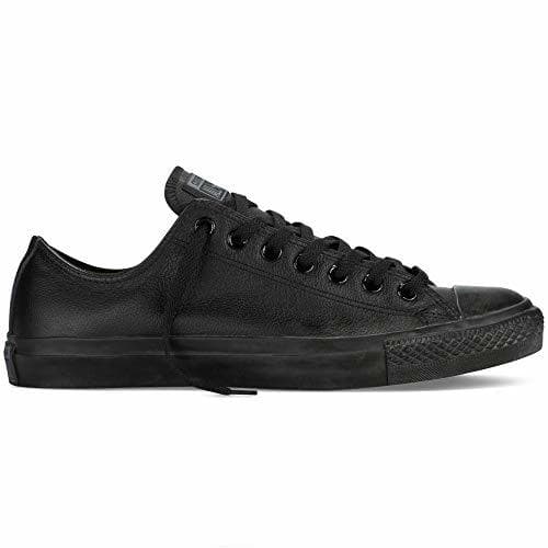 Fashion Converse Zapatillas All Star Ox, Negro