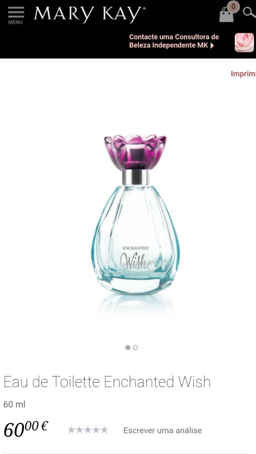 Producto Eau de Toilette Enchanted Wish