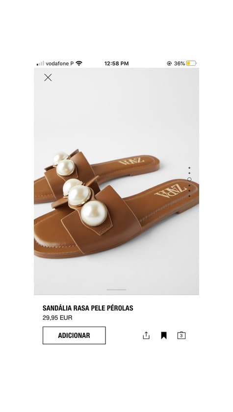 Producto Sandálias Zara