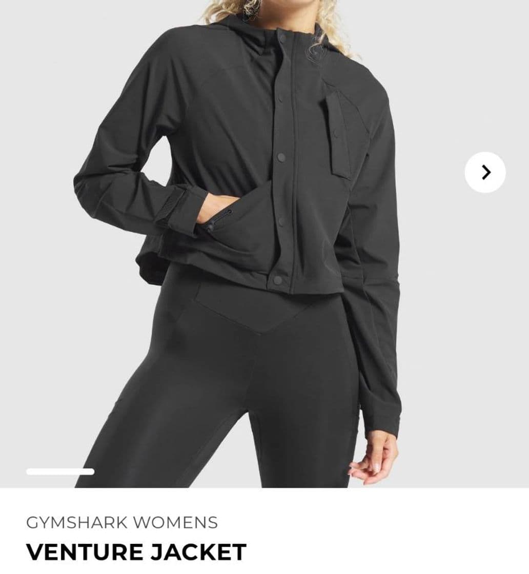 Fashion Gymshark Venture Jacket - Black