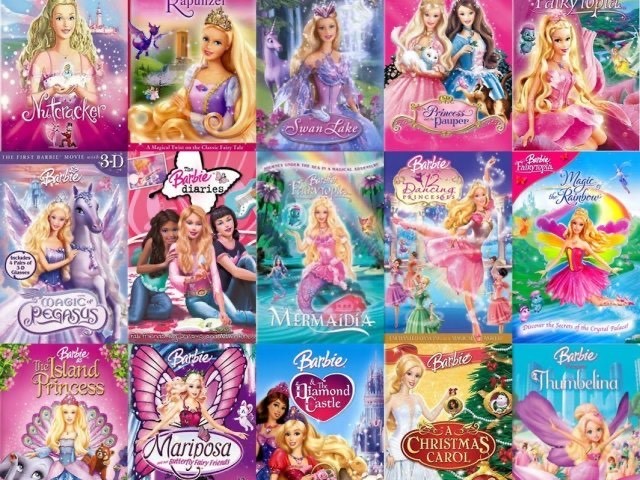 Moda FILMES DA BARBIE