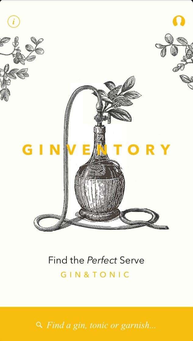 App ‎Ginventory – Gin & Tonic Guide 