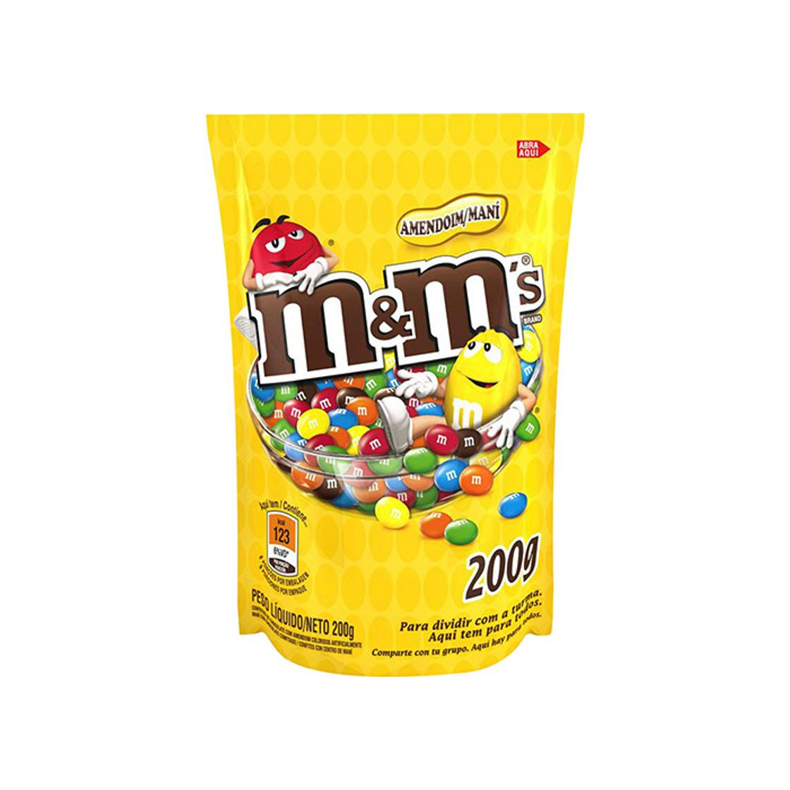 Product M&MS AMENDOIM