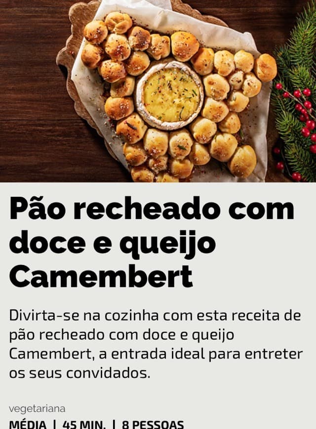 Fashion Pão recheado com doce e queijo 