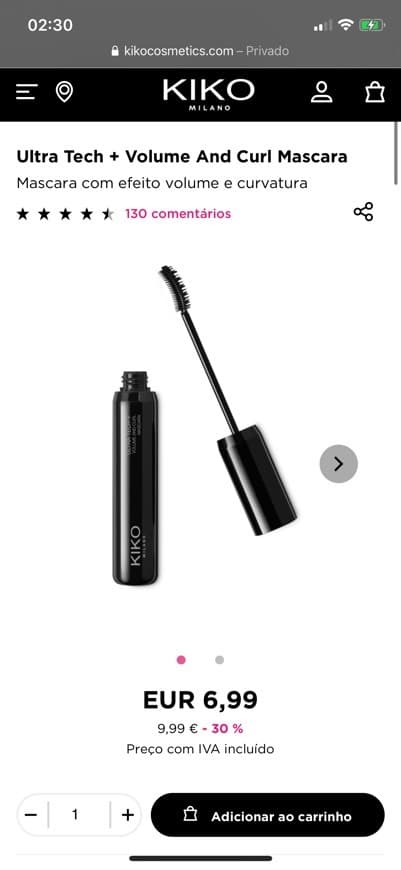 Moda Ultra Tech + Volume And Curl Mascara