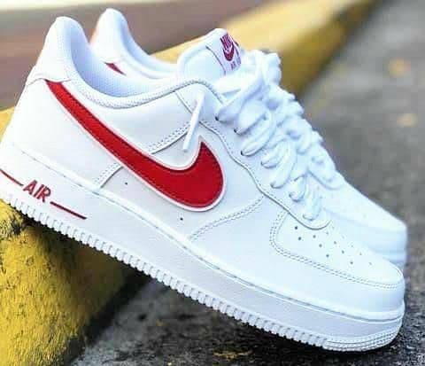 Moda Nike air force vermelhas 