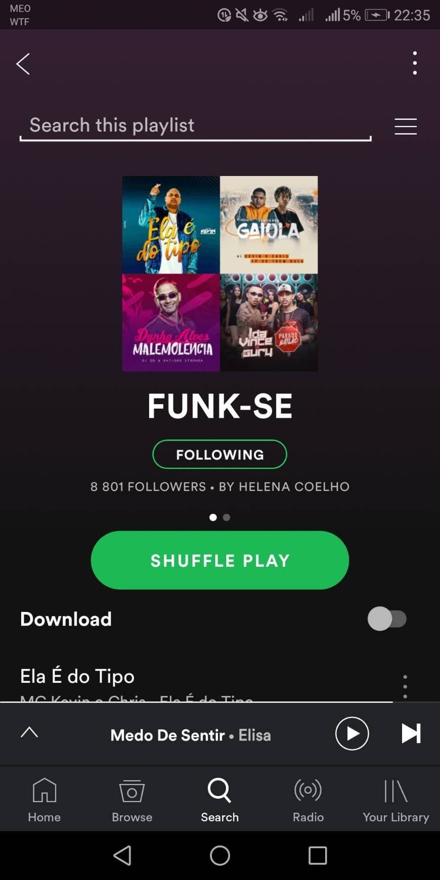 Canción Funk-se